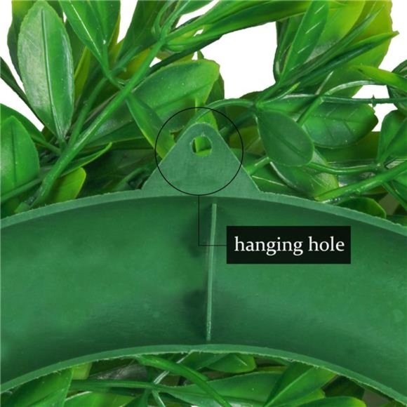 17"Front Door Wreaths Artificial Spring Summer Greenery Hanging Garland for Home - Picture 6 of 6